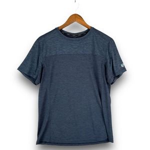 KUHL Engineered Krew Shirt Perfromance Lightweight Large Mens Blue Hiking